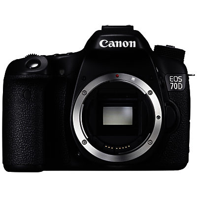 Canon EOS 70D Digital SLR Camera, HD 1080p, 20.2MP, Wi-Fi, 3 LCD Screen, Body Only Canon EOS 70D Digital SLR Camera, HD 1080p, 20.2MP, Wi-Fi, 3 LCD Screen, Body Only